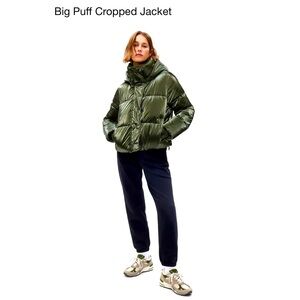 GAP ~ Big Puff Cropped Jacket, Women’s size Tall-Small